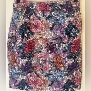 Floral Patterned Women's H&M Skirt, size 8